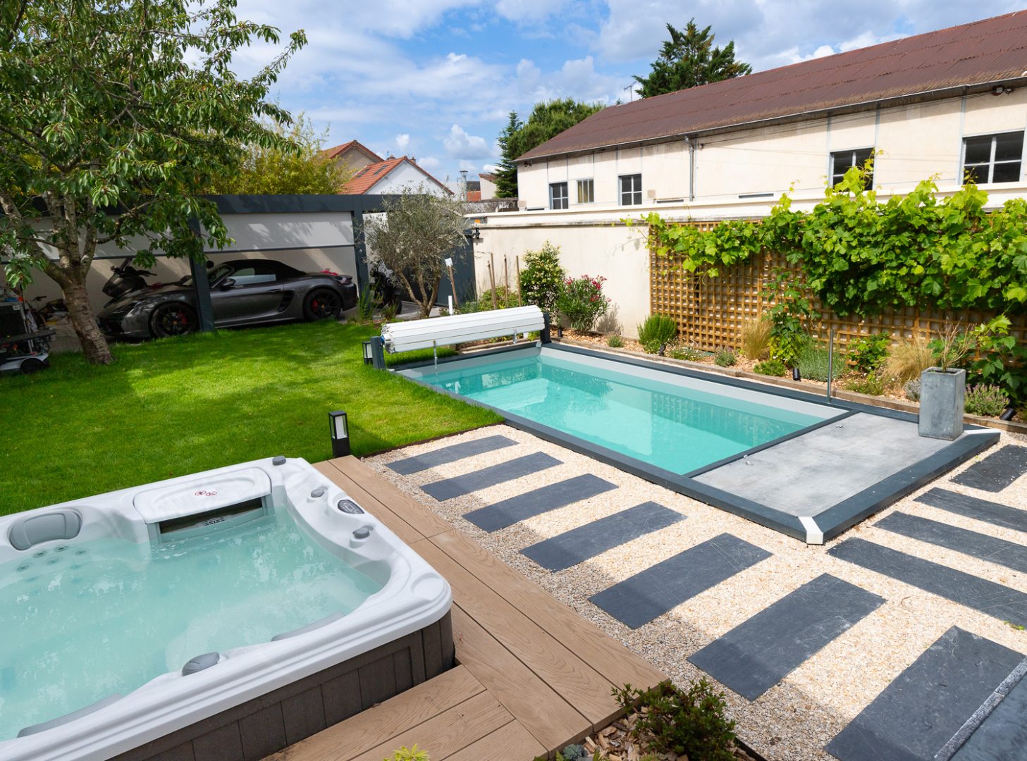 Aménagement piscine à Créteil
